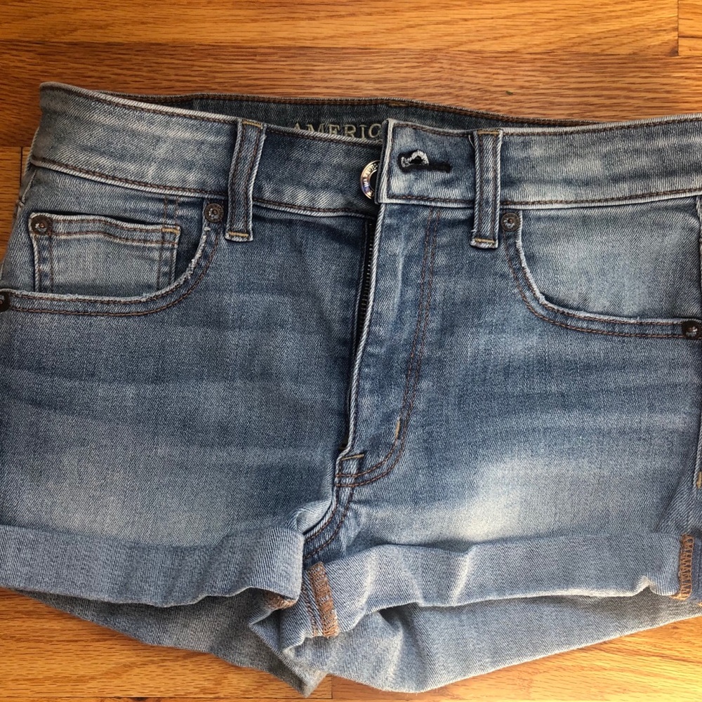 American eagle denim shorts